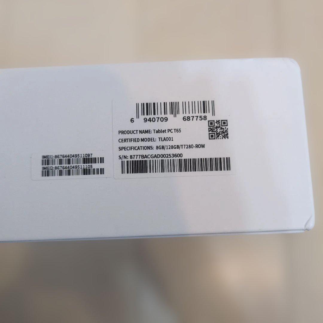 【新品】TECLAST T65 13インチタブレット20GB RAM+128GB