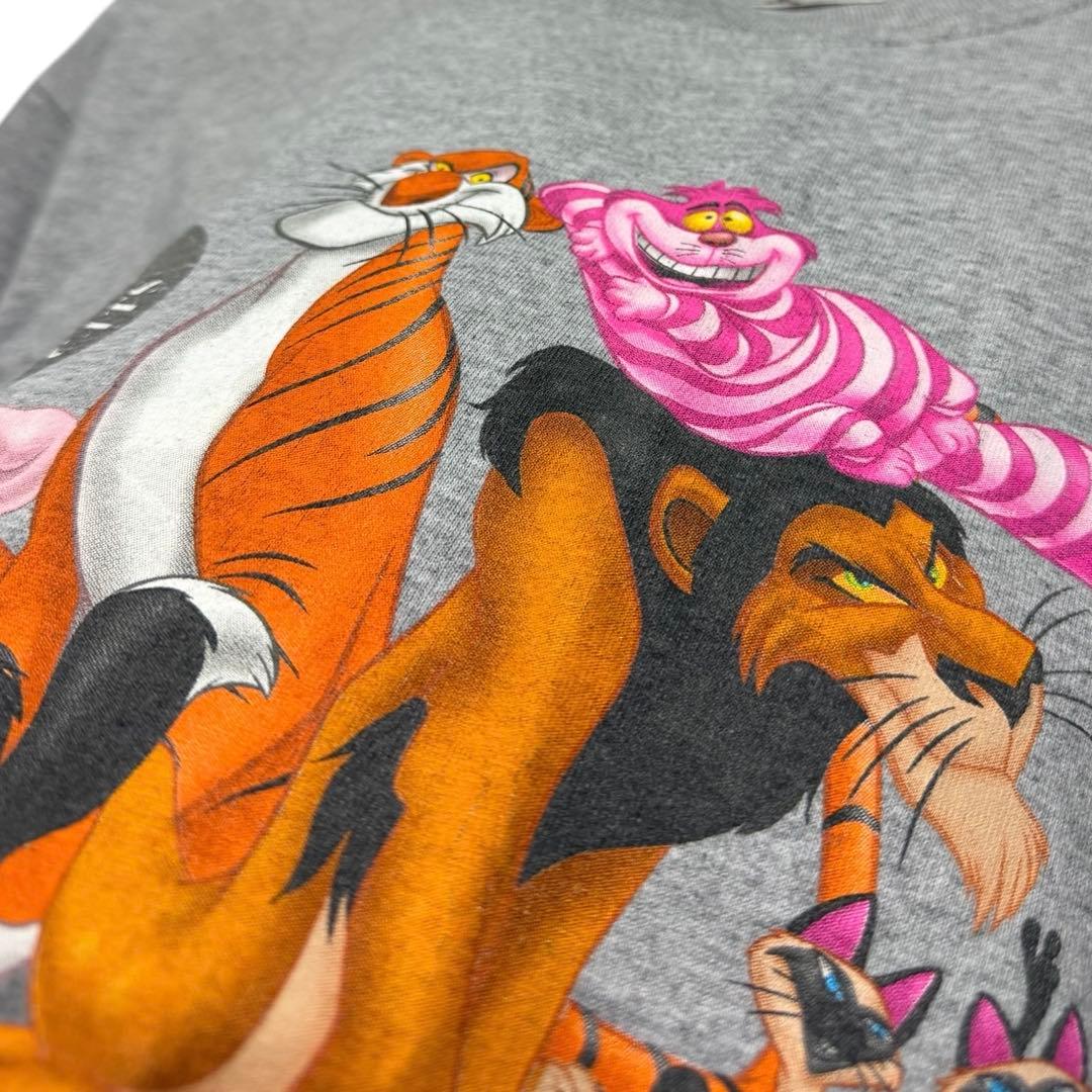 未使用品 00s Cats ネコ科大集合 Tシャツ