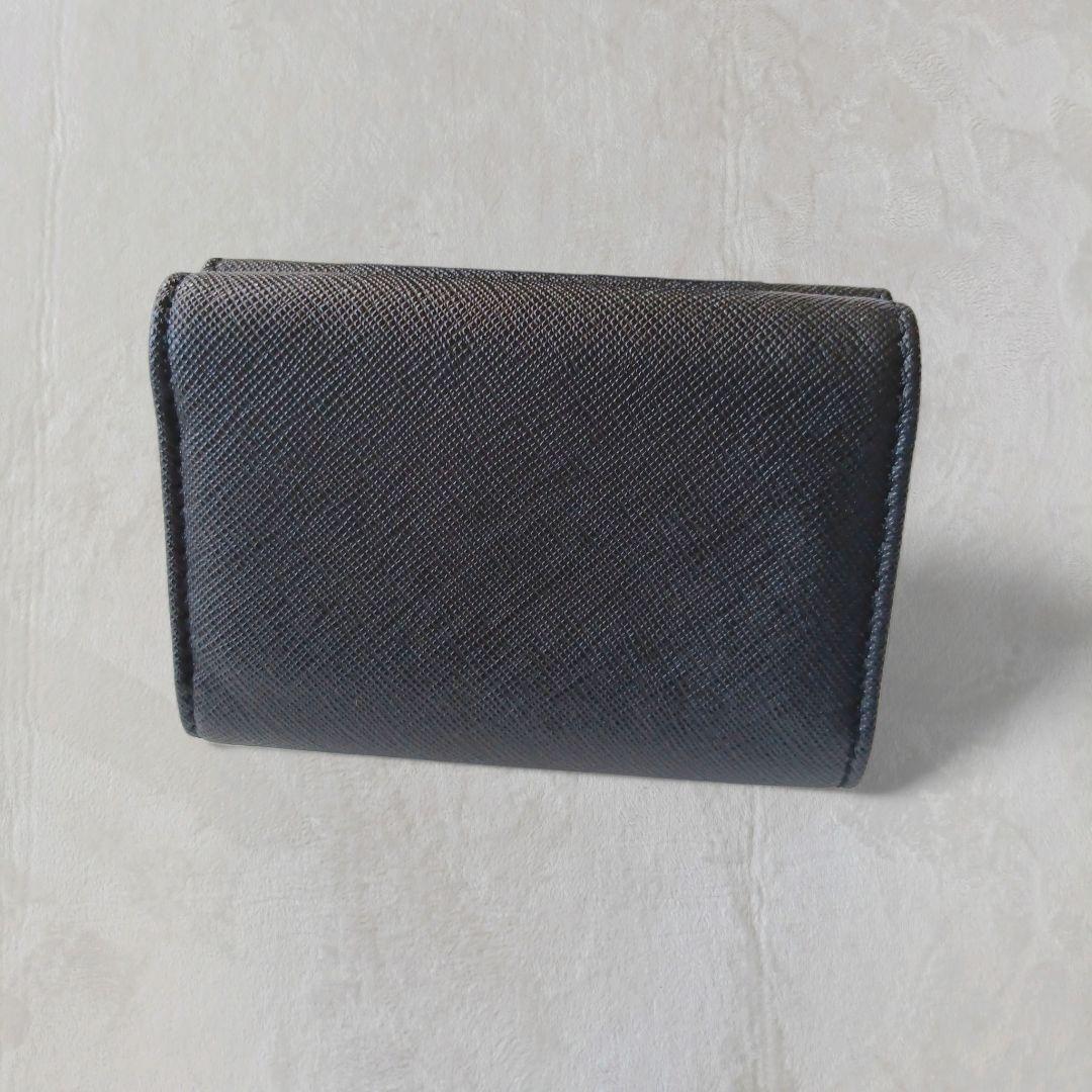 極美品 Vivienne Westwood 三つ折り財布 シルバーオーブロゴ