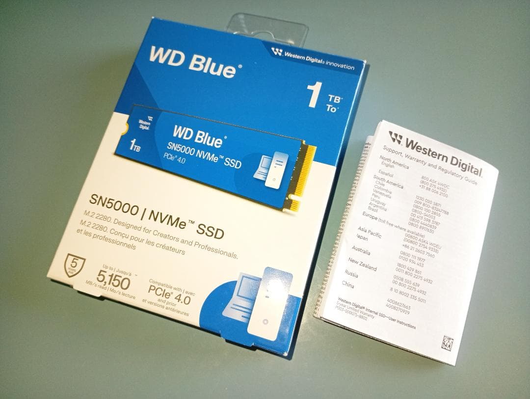 ク*ー様 ✪SSD 1TB WD Blue SN5000+ミニPC THIRDW