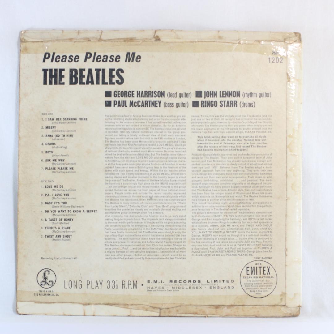 英LP The Beatles Please Please Me 4thプレス