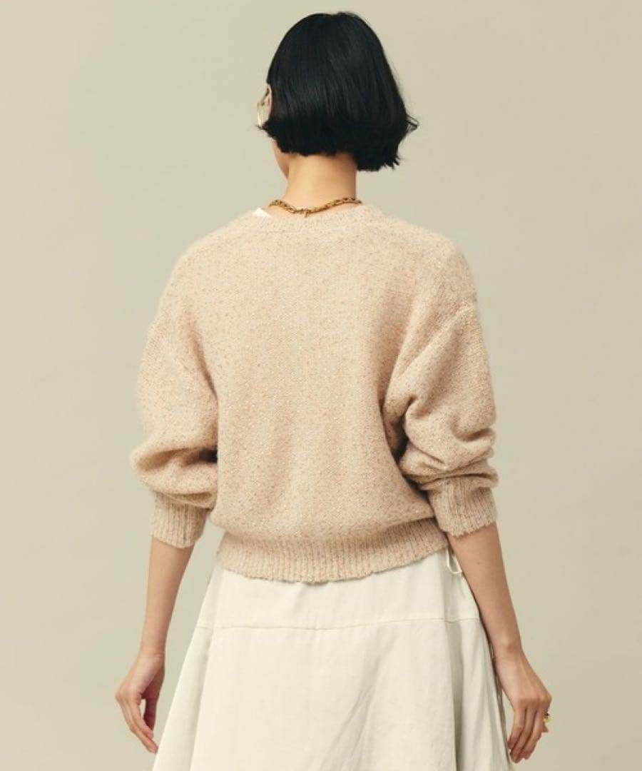 美品！Curensologyスパングルショートカーディガン 高山都カレンソロジー