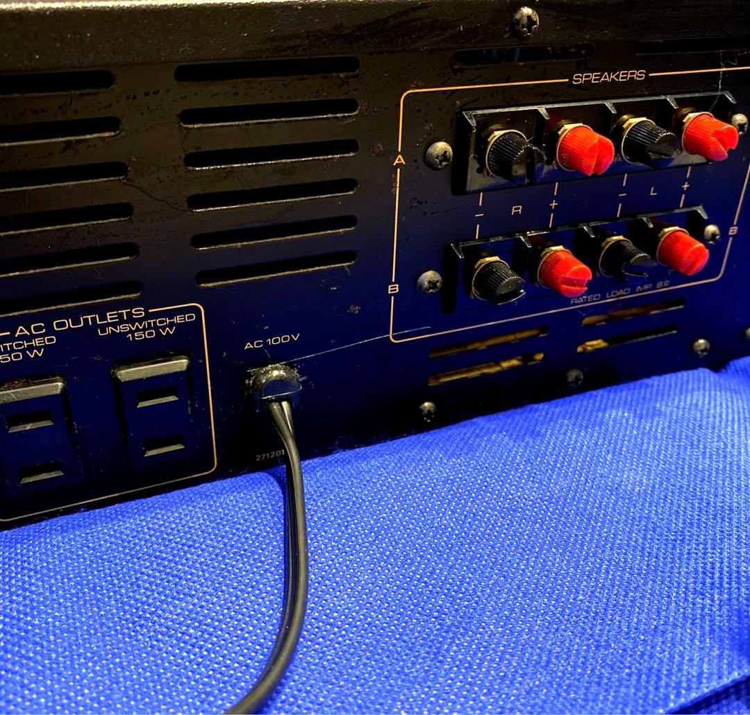 動作品 ONKYO プリメインアンプ A-5500 LED仕様 オンキヨー