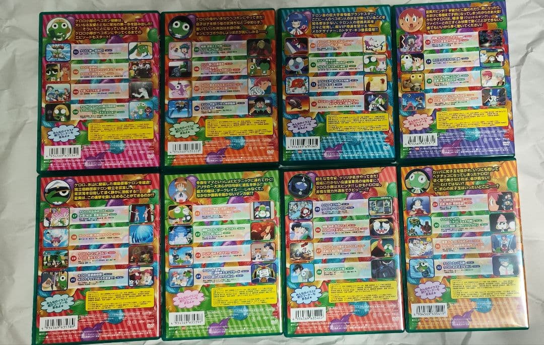 中古　ケロロ軍曹5th.6thシーズンセット　視聴確認済み