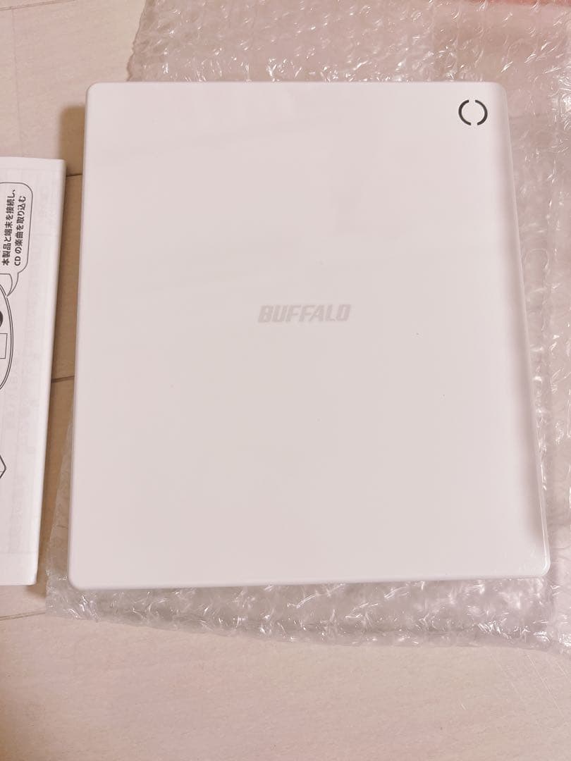 【美品】BUFFALO CD音楽取り込みデバイス ホワイト(ラクレコ)