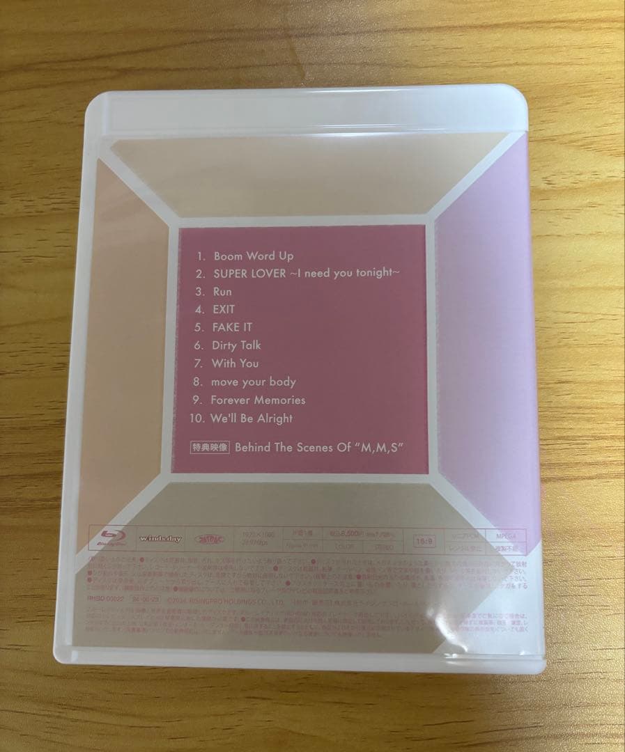 邦楽 w-inds. FC LIVE TOUR \"M,M,S\" Blu-ray