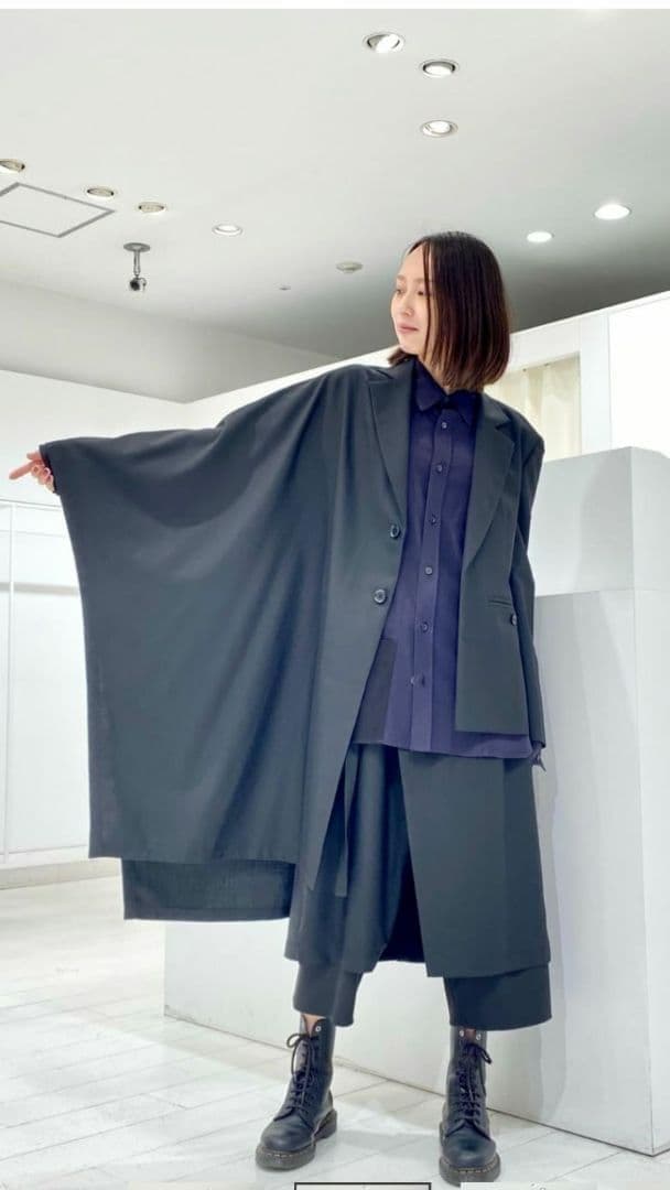 グラウンドY Cloak docking jacket ドッキングジャケット
