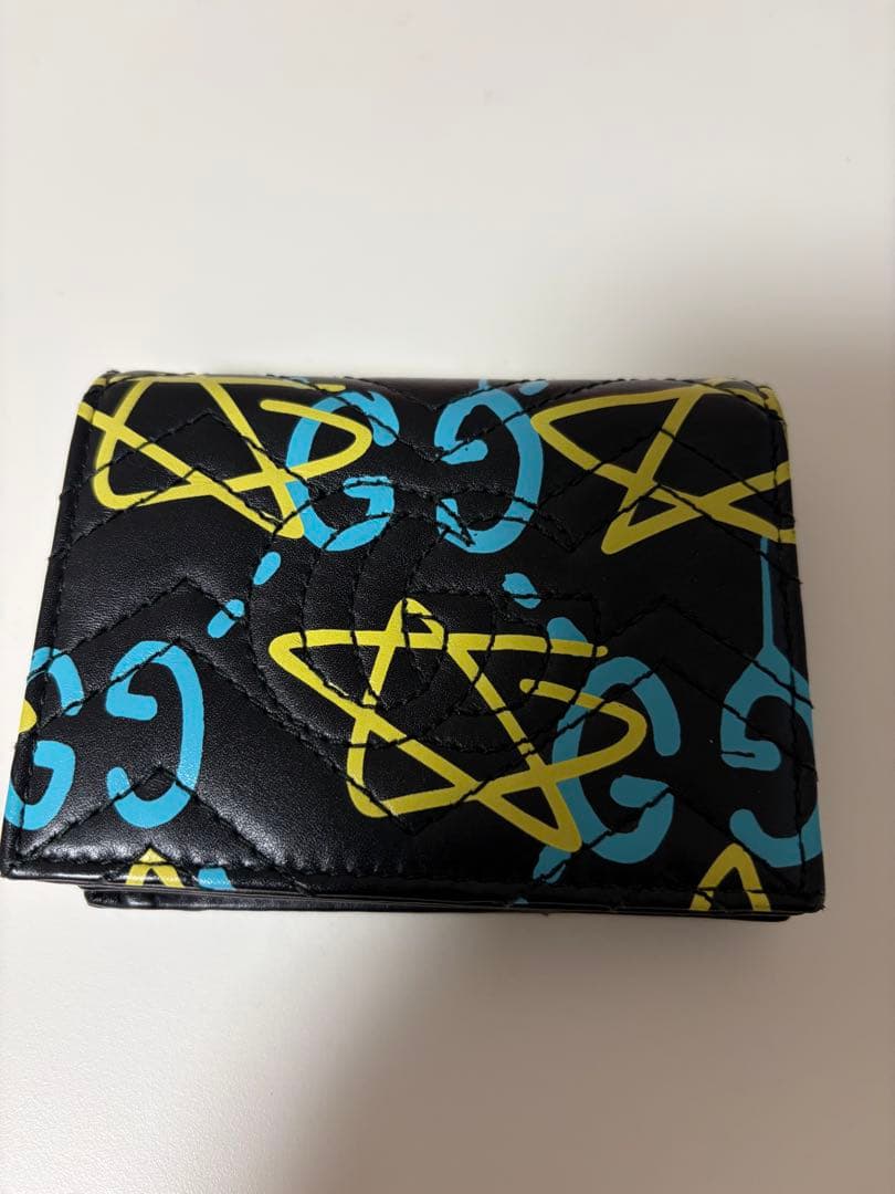 ୨*୧様 【※3/23まで】GUCCI ゴーストGGマーモント カードケース　ミ