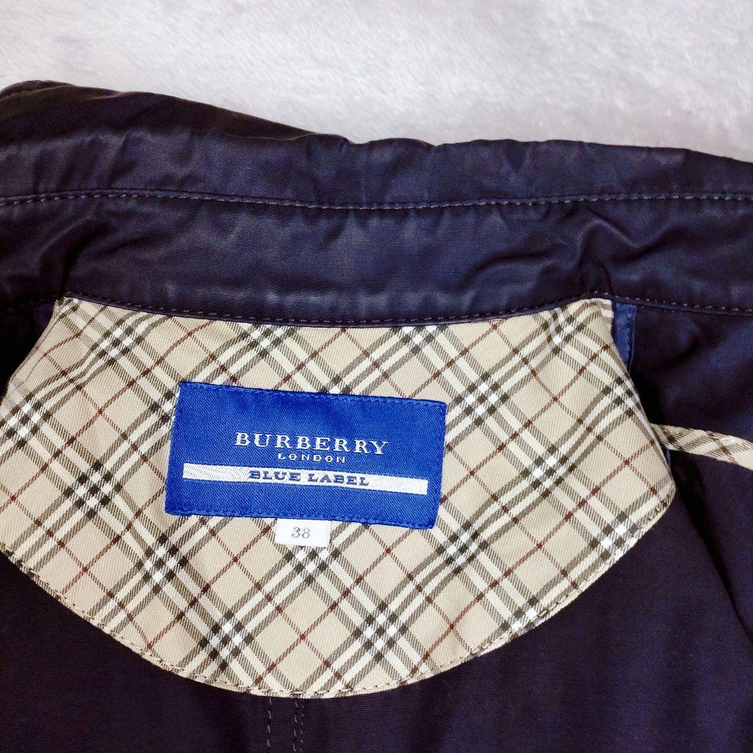 BURBERRY BLUE LABEL ペプラム トレンチコート 38