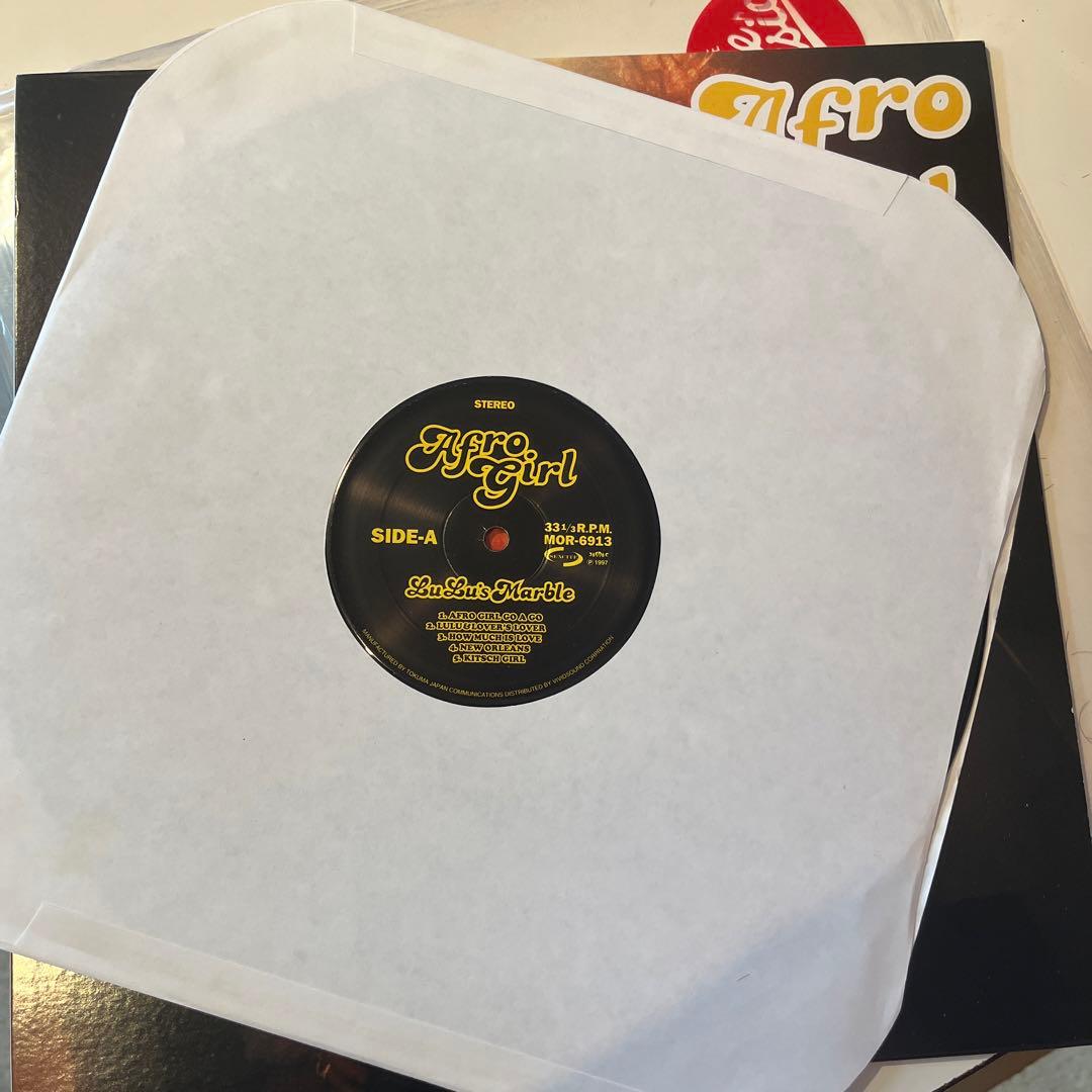 値下げ　初盤　超美品　ルルーズマーブル　12inch LP 未使用品