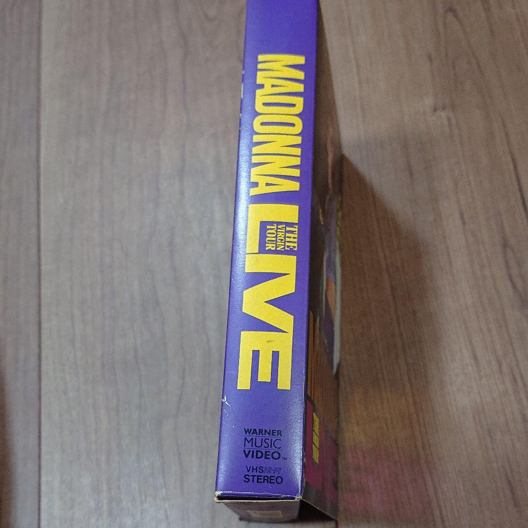 マドンナ ザ・バージン・ツアー ライヴ　 [VHS]