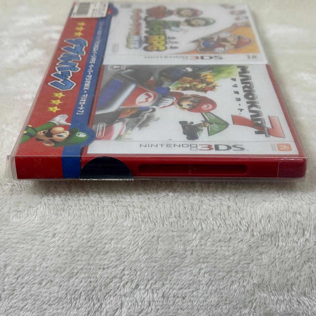 【新品】ニンテンドー3DS ダブルパック マリオ＆ルイージRPG マリオカート7