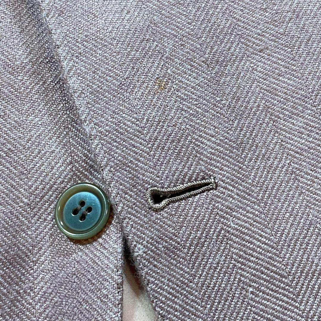 Brioni ブリオーニ カシミヤシルク混 テーラードジャケット ブレザー 52