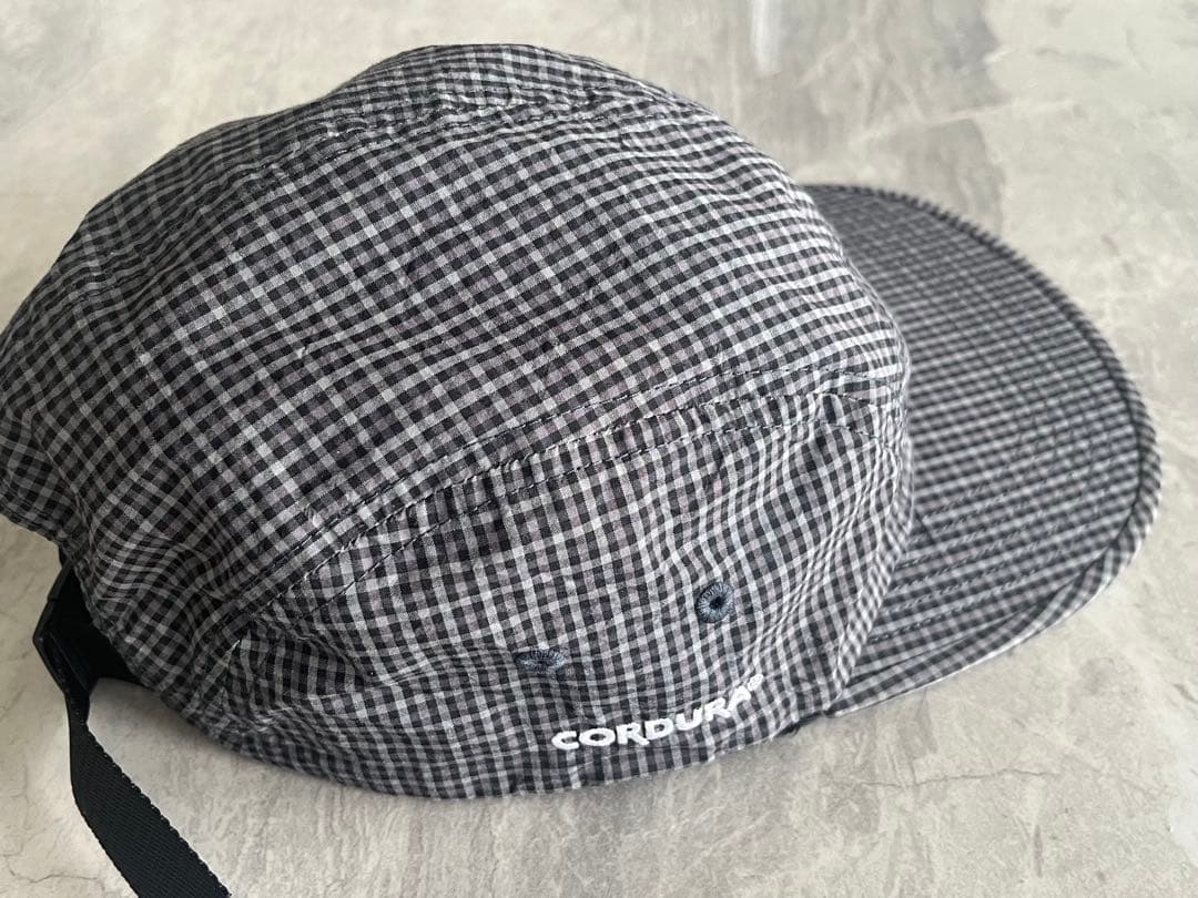 25ssのシュプリームCordura Plaid Camp Cap