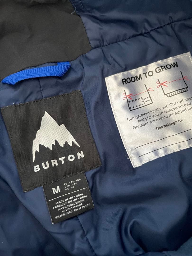 BURTON　キッズ ウェア　ビブパンツ　M 22-23 SKYLAR BIB