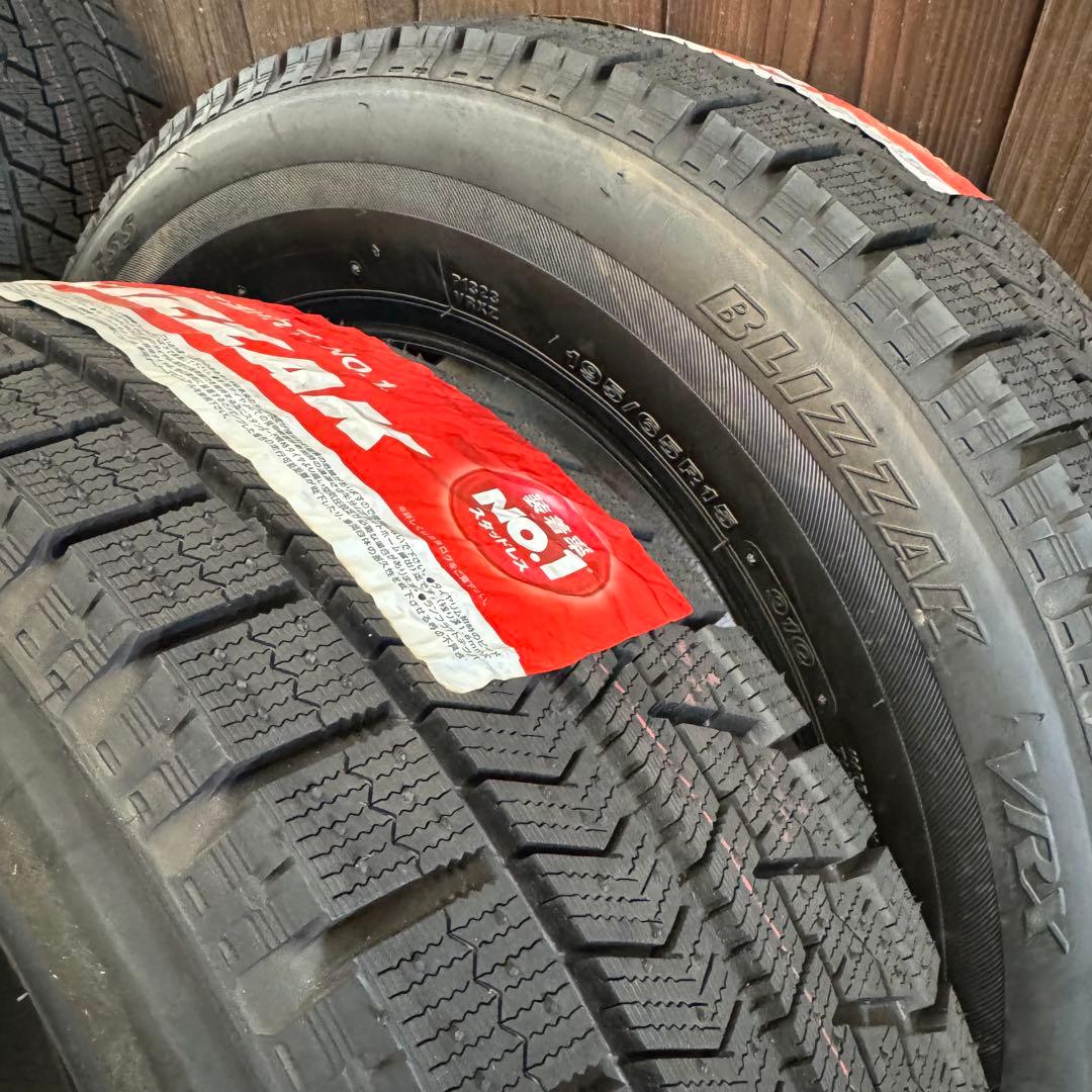 p*s様 4本新品！ブリザック スタッドレスタイヤ 195/65R15