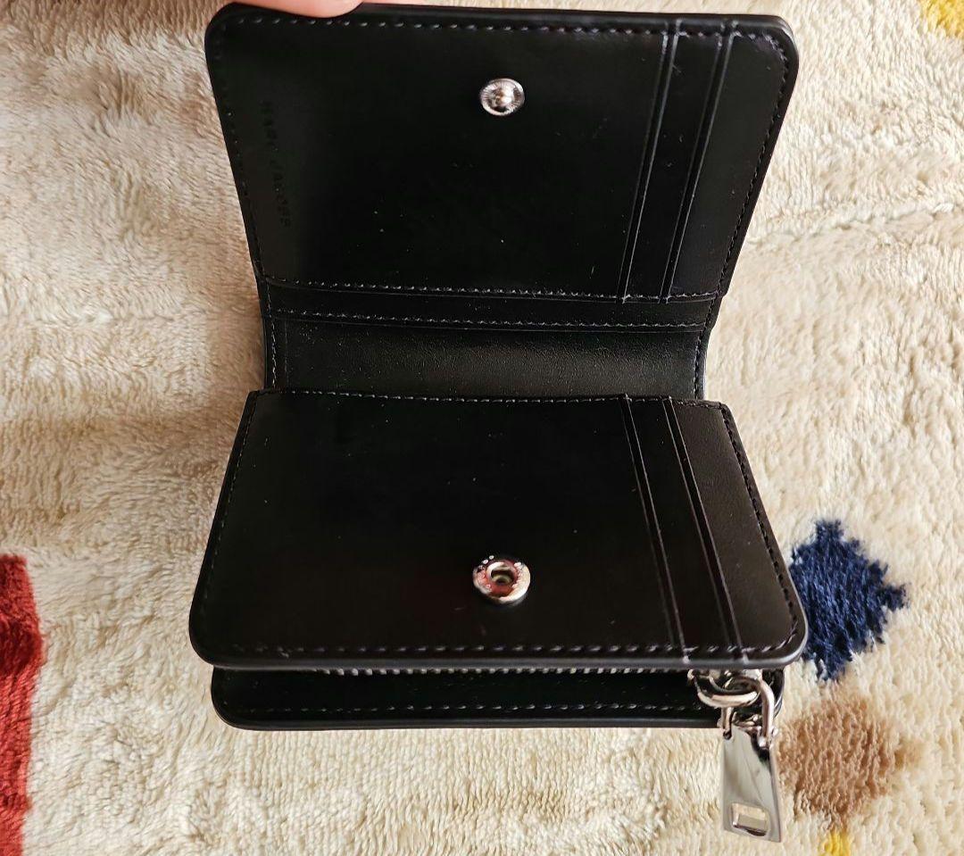 MARC JACOBS シルバー 二つ折り財布