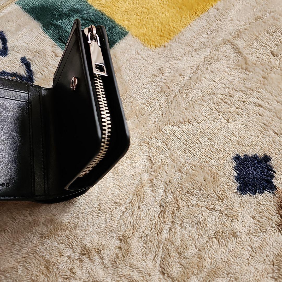 MARC JACOBS シルバー 二つ折り財布