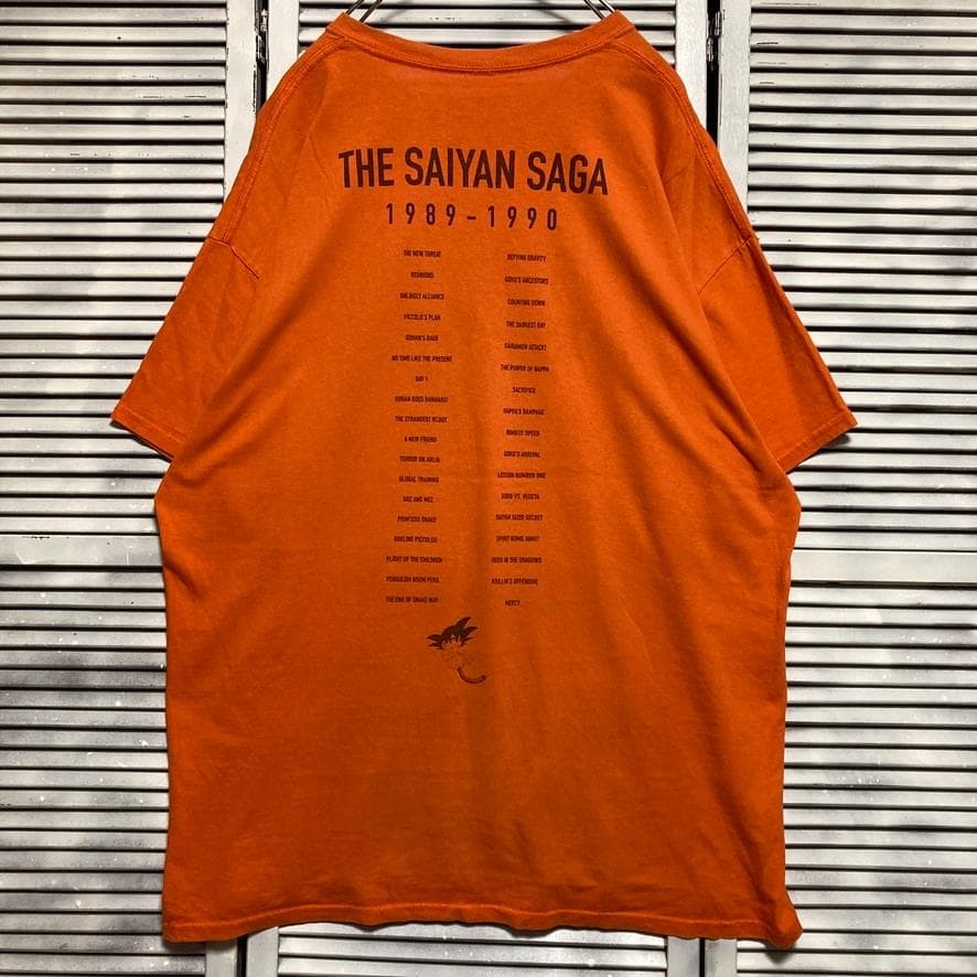 CAWW アニメ Tシャツ ドラゴンボール DRAGON BALL Z サイヤ人