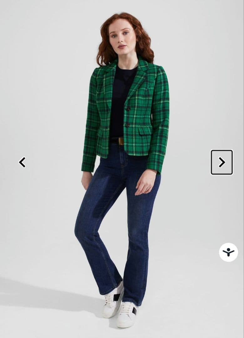 美品☆HOBBS LONDNウールテイラードジャケット