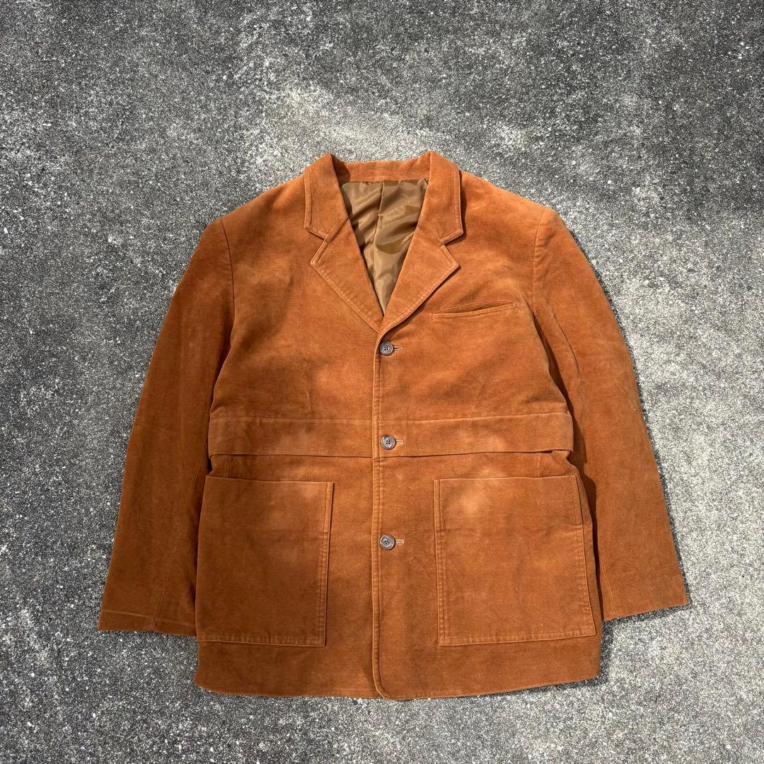 80s Hai Sporting Gear ジャケット ベロア イッセイミヤケ