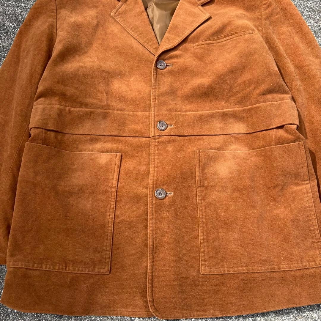 80s Hai Sporting Gear ジャケット ベロア イッセイミヤケ