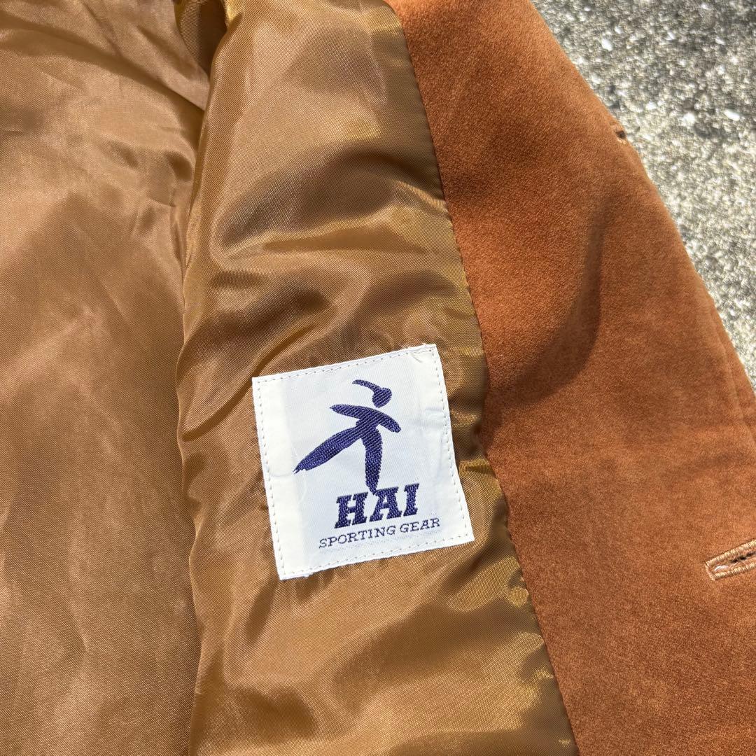 80s Hai Sporting Gear ジャケット ベロア イッセイミヤケ