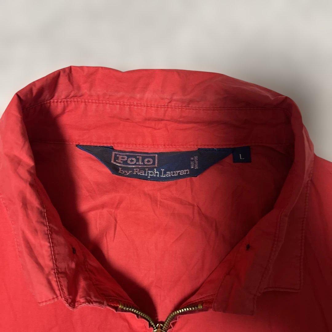 80s POLO by Ralph Lauren スイングトップ 赤 三角タグ