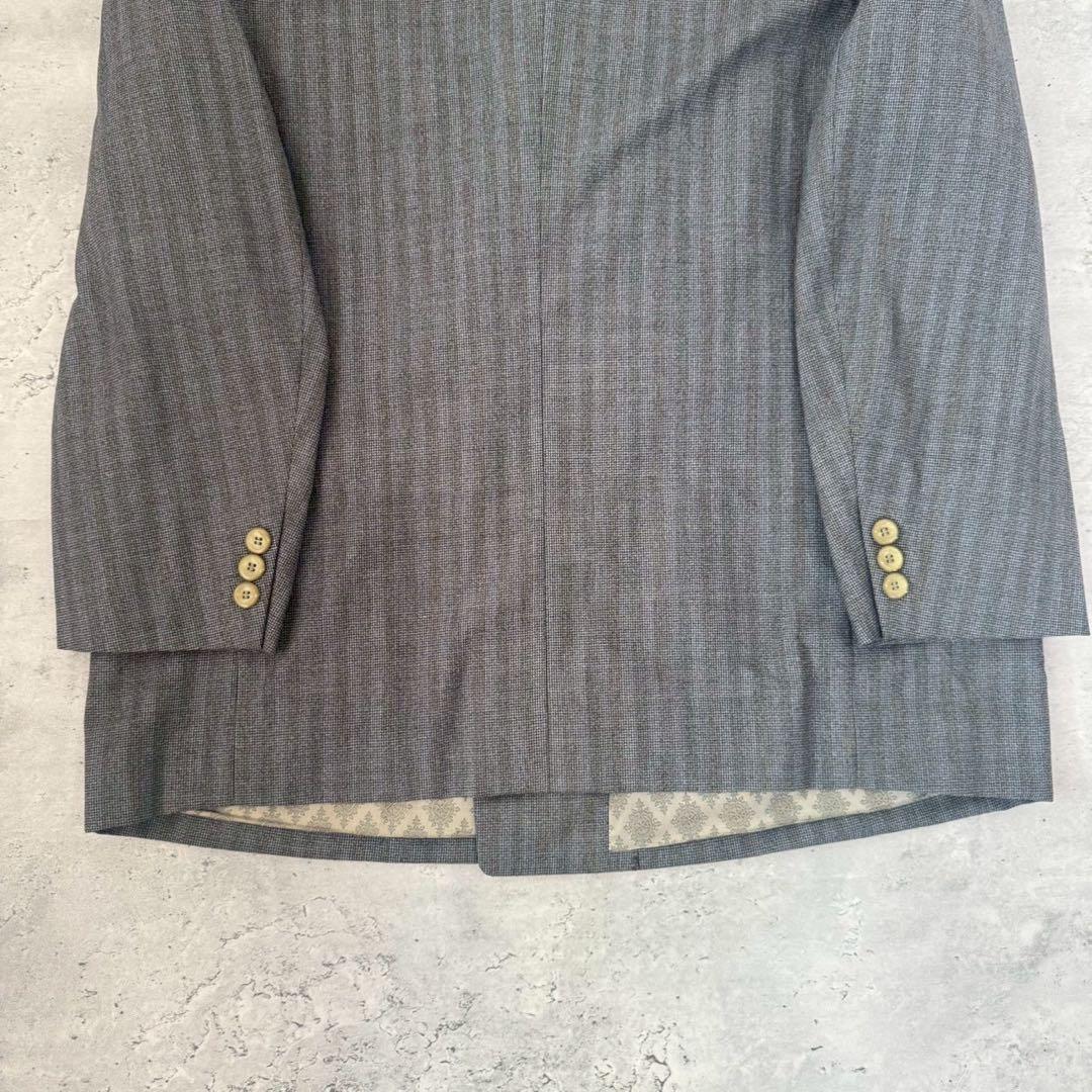 USED VINTAGE 80s セットアップ　ダブルブレスト　グレー　スーツ