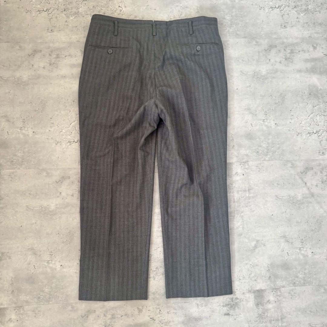 USED VINTAGE 80s セットアップ　ダブルブレスト　グレー　スーツ