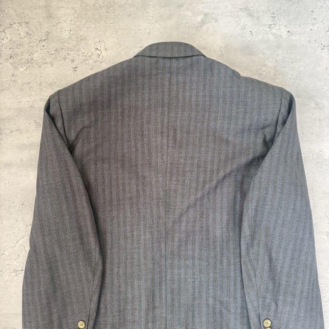 USED VINTAGE 80s セットアップ　ダブルブレスト　グレー　スーツ