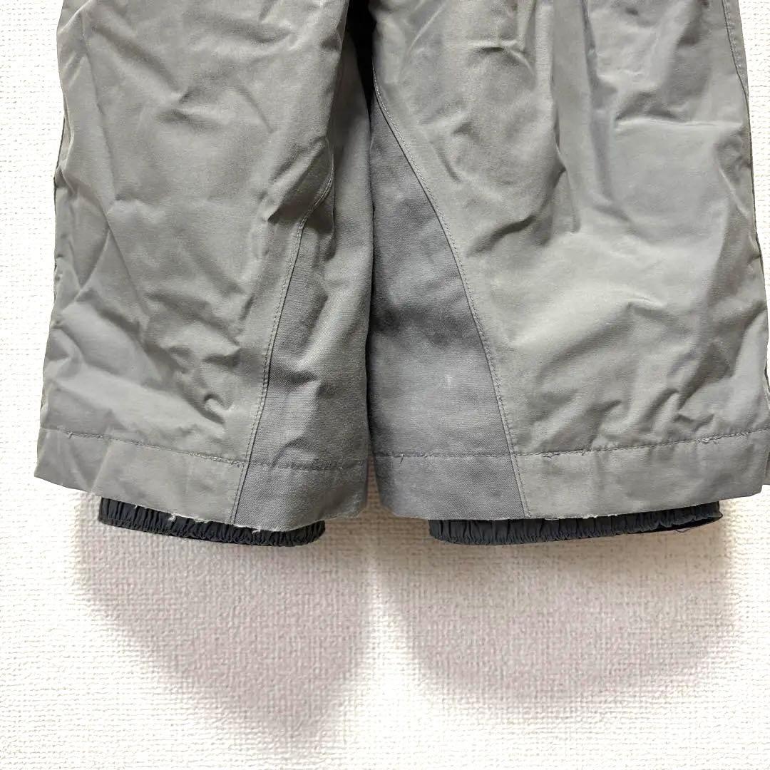 mont-bell キッズ スキーウェア 110 上下 青 雪遊び