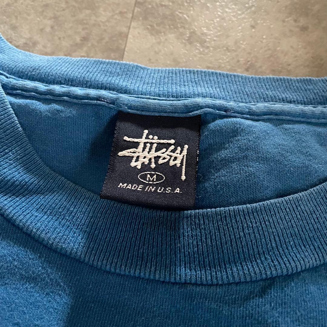 90s old stussy s/s tee usa製 18周年記念