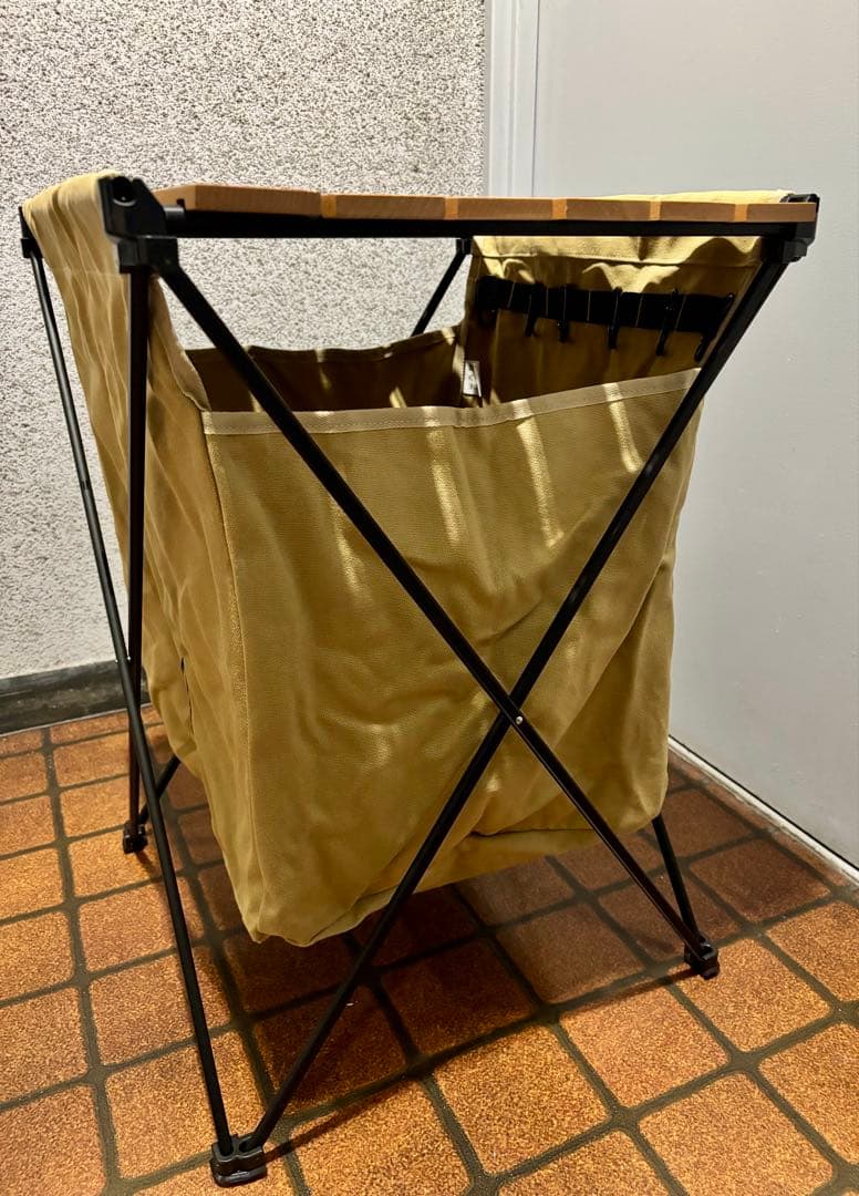 【DOD】ステルスX GM1-450-TN ゴミ箱兼テーブル キャンプ収納