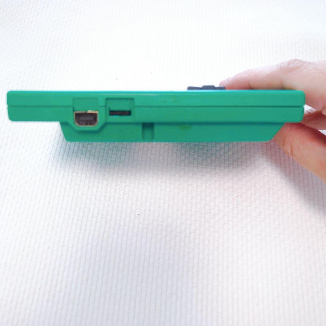 【動作確認済・箱説付】ゲームボーイポケット グリーン 任天堂 GAMEBOY