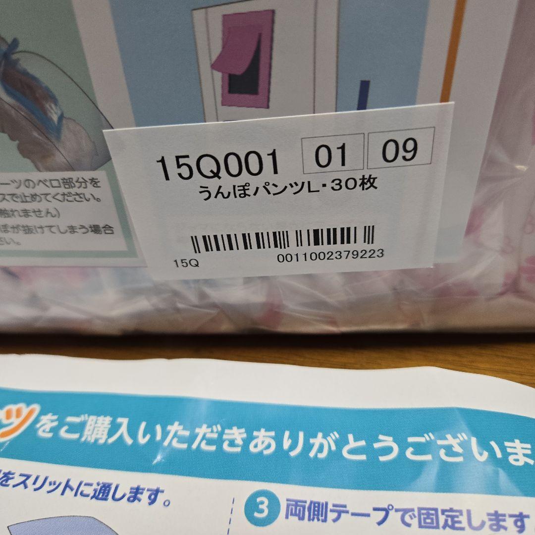 うんぽパンツ Lサイズ 39枚入