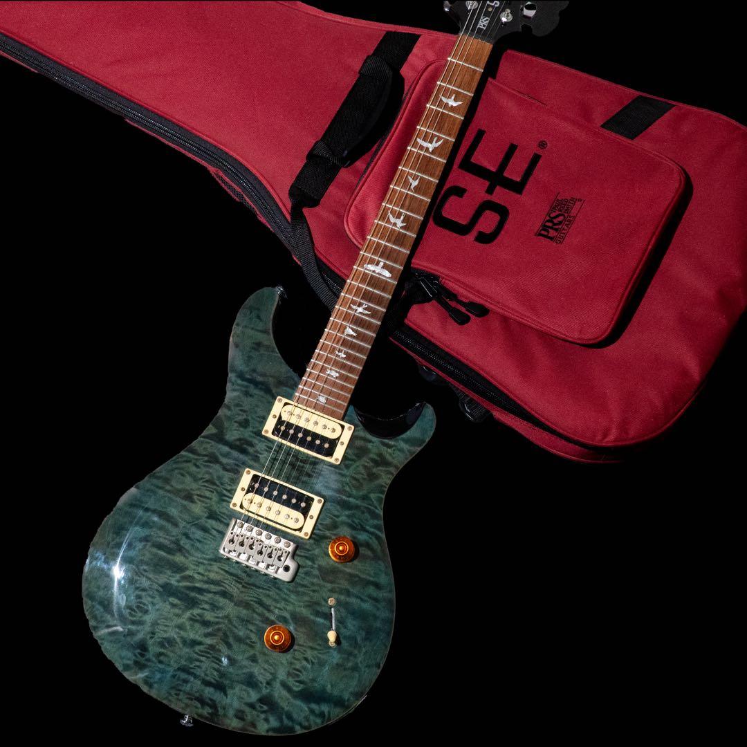 【美品】PRS SE custom 24 ポールリードスミス　キルテッドメイプル