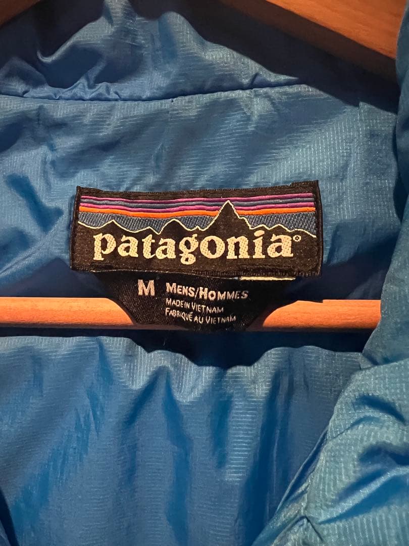 patagonia ダウンベスト M ネイビー/ブルー