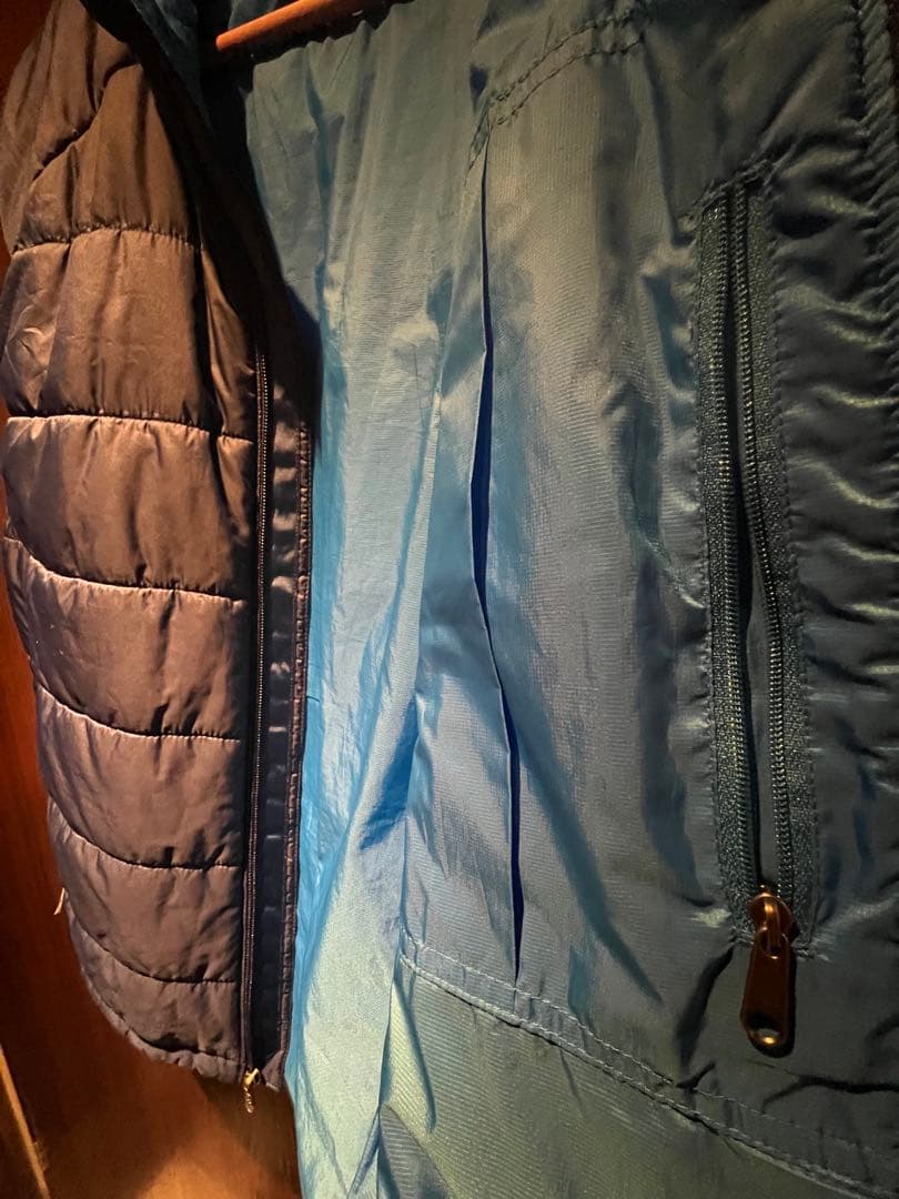 patagonia ダウンベスト M ネイビー/ブルー