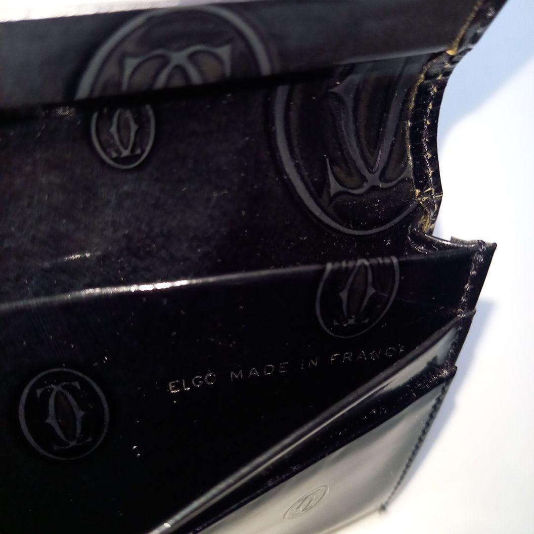 Cartier カルティエ ハッピーバースデー 名刺入れ カードケース 黒
