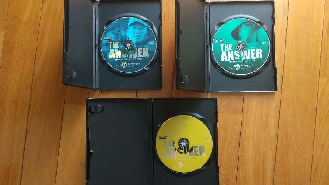 ジアンサー３本セット！ヒロ内藤 THE ANSWER  『バスフィッシング理論』