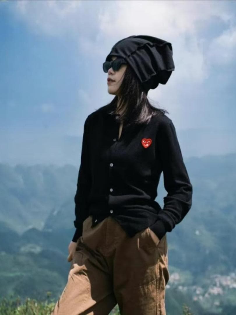 即日発送 PLAY COMME des GARCONS カーディガンS-XL#1