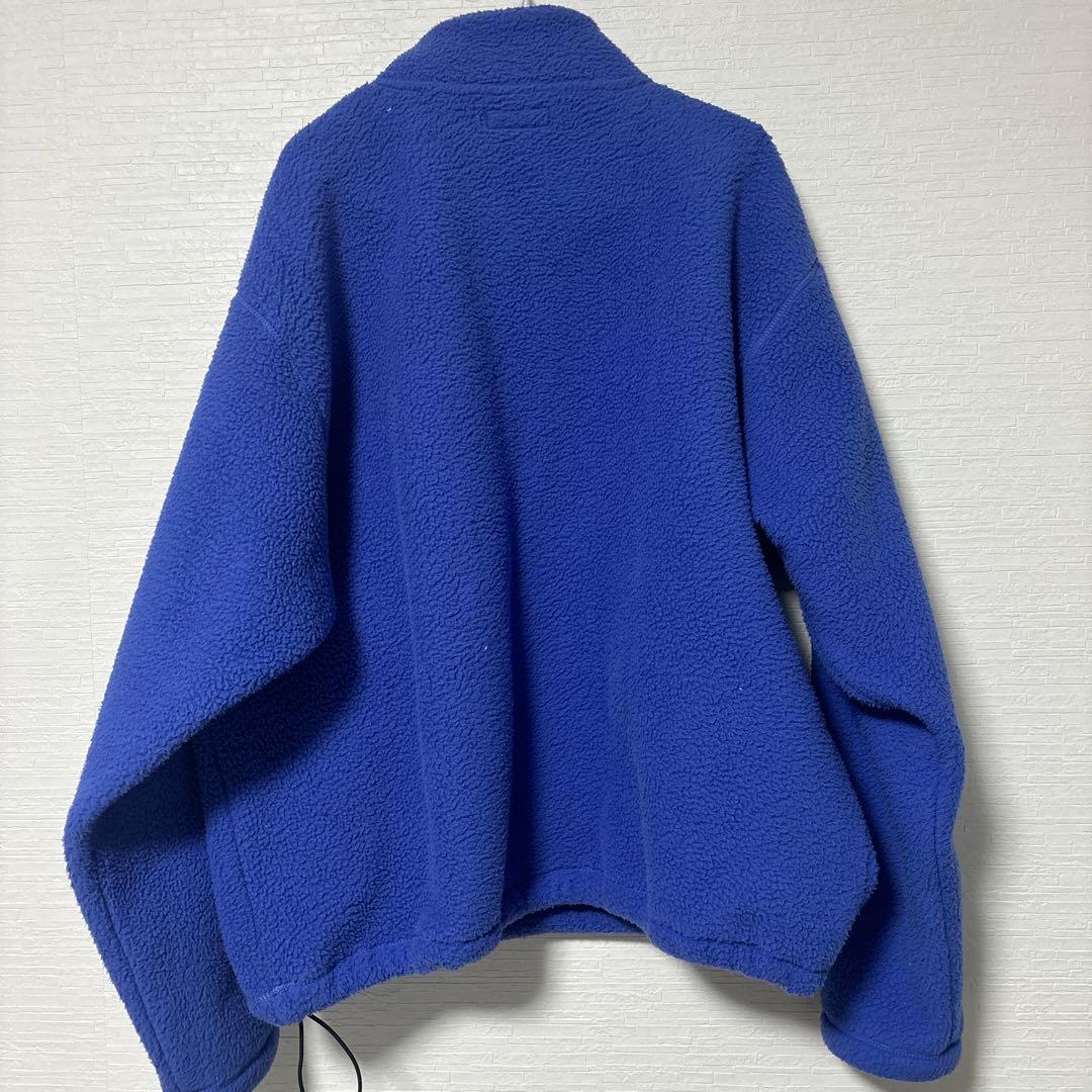 stussy フリース　ハーフジップ