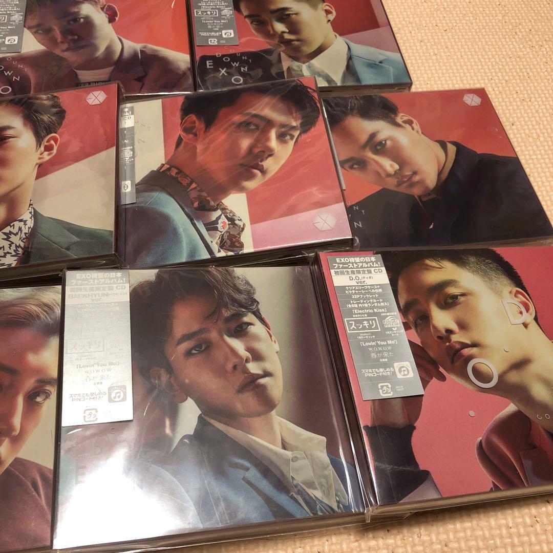 EXO 限定　アルバム　countdown 8点　CD セット
