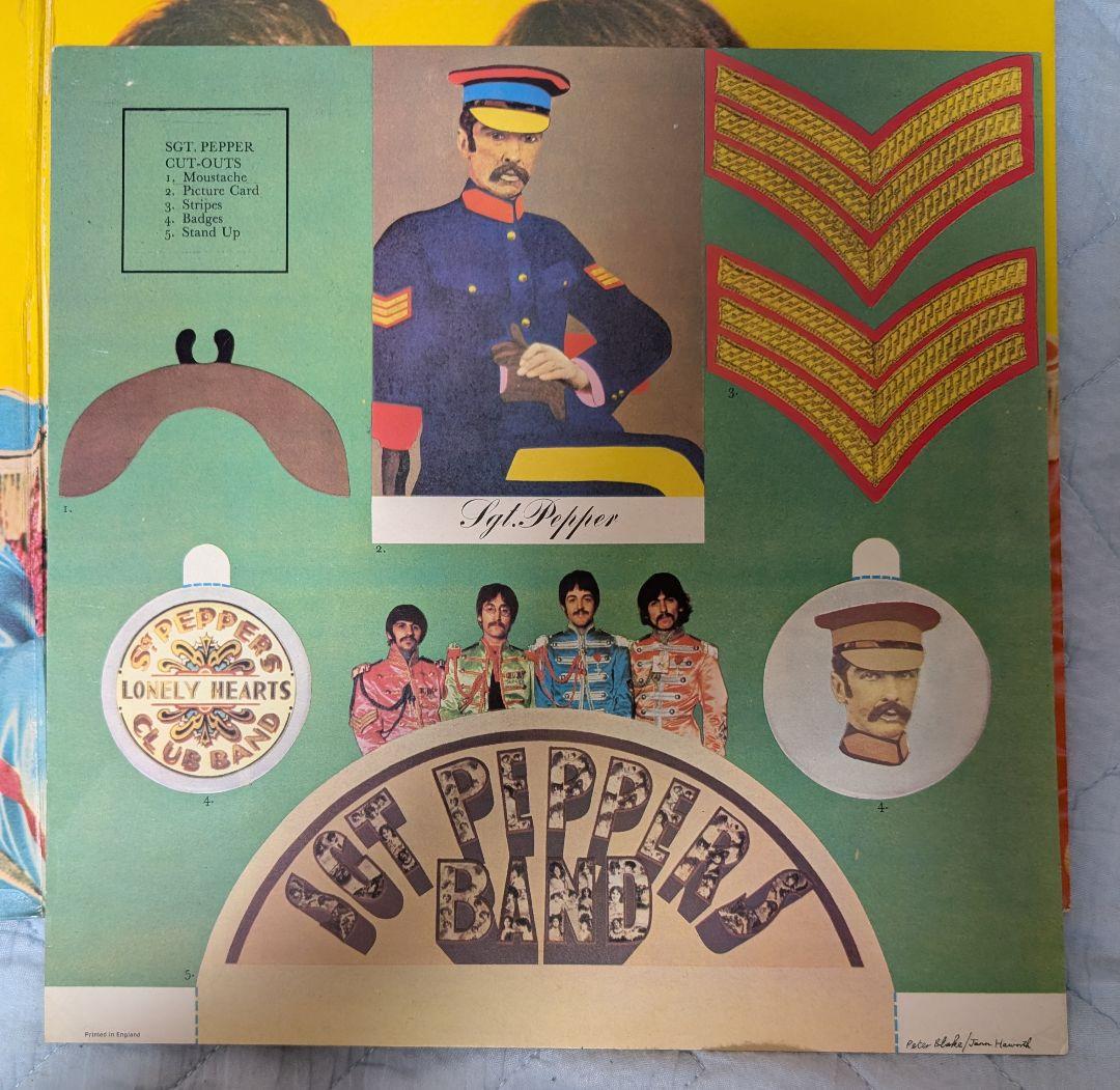 BEATLES Sgt. Peppe 2EMI \"GRAMOPHONE\"リム