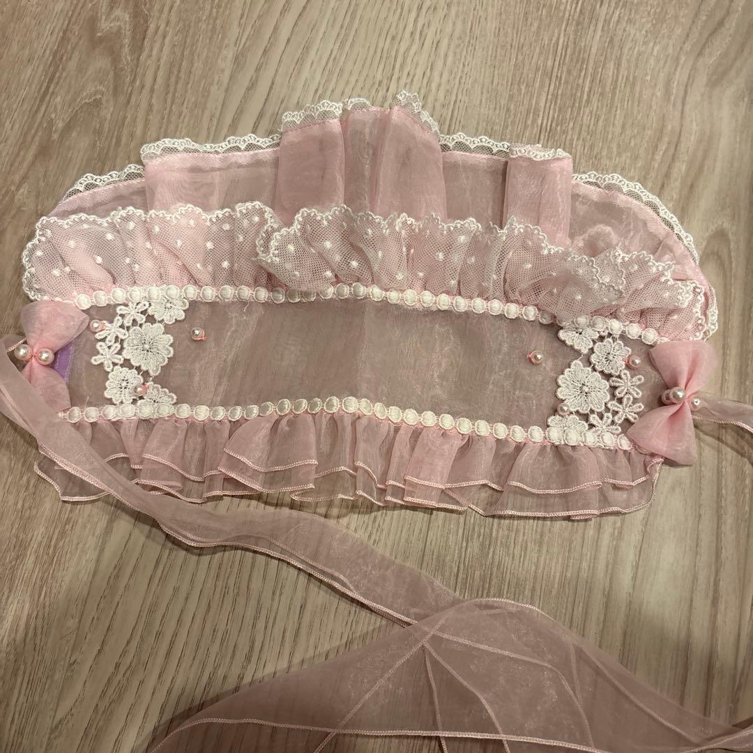 AngelicPretty オーガンジーボンネット