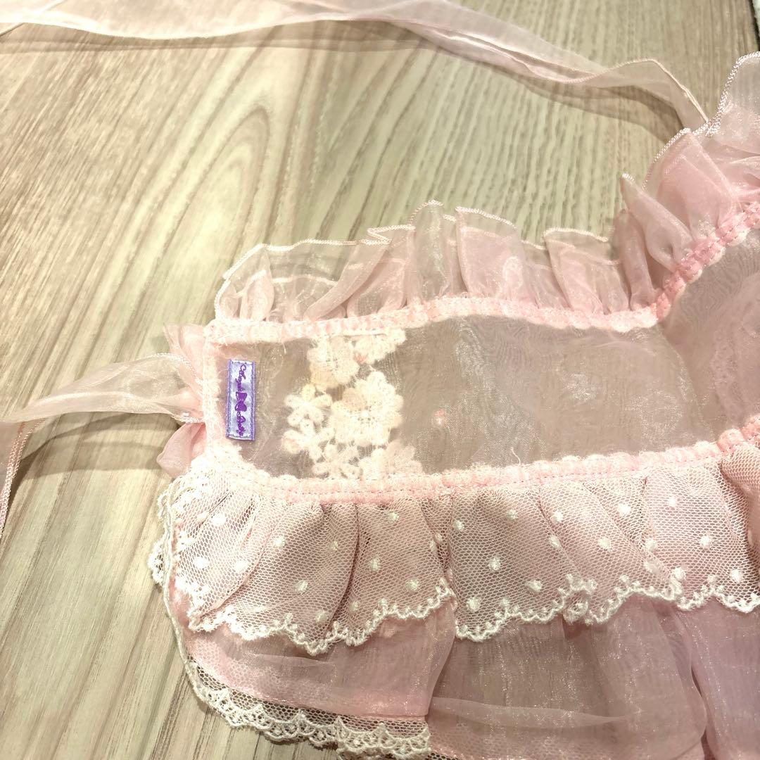 AngelicPretty オーガンジーボンネット