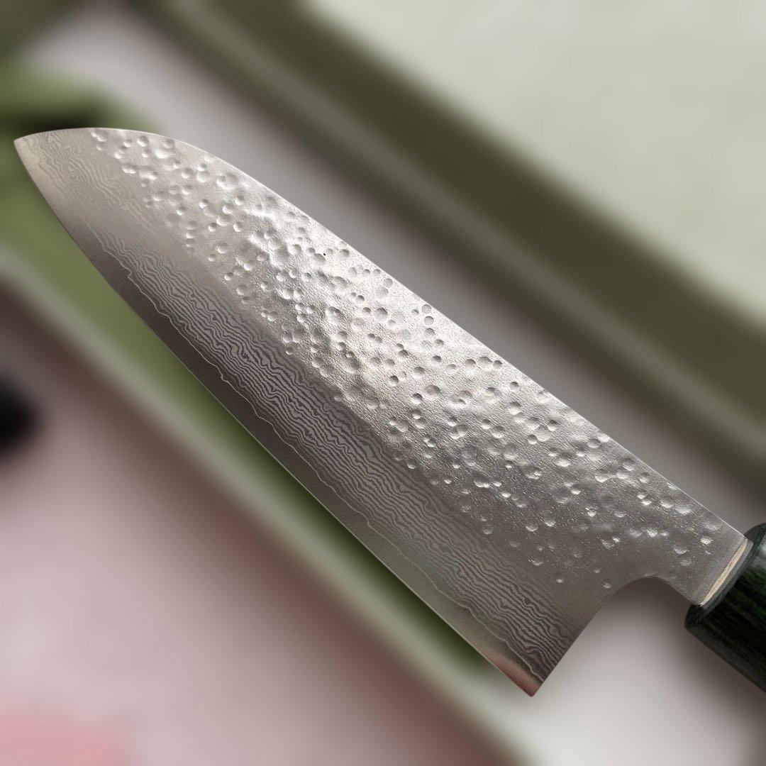 STYLE-K　黒﨑真　VG10　三徳包丁　165mm　タケフナイフビレッジ