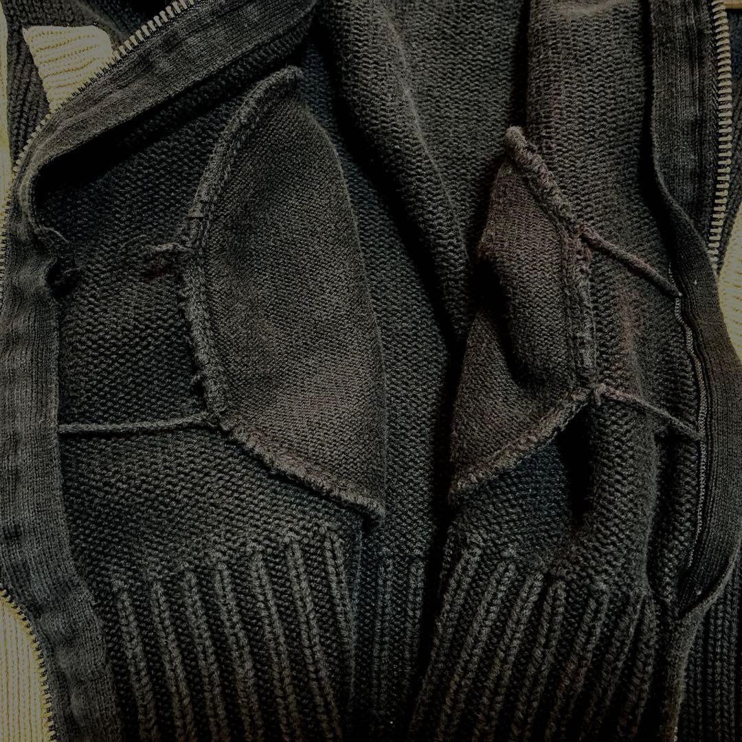 Levi's リーバイス　ニットブルゾン　XLそんなに大きくない最終値下8千円↓