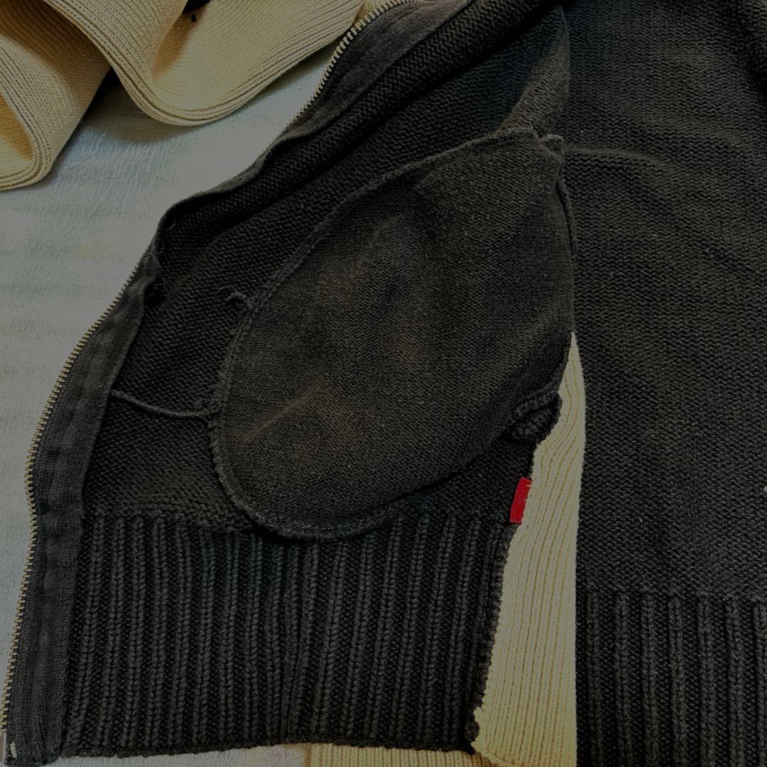 Levi's リーバイス　ニットブルゾン　XLそんなに大きくない最終値下8千円↓